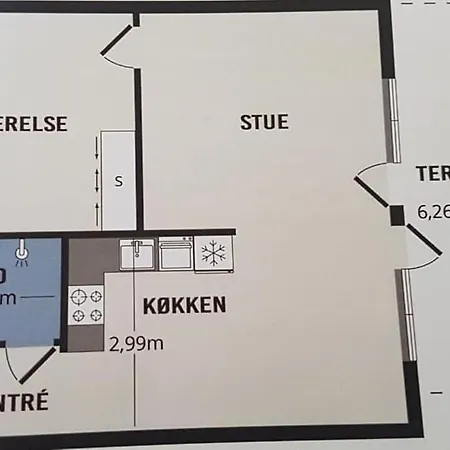Centrum Ferielejlighed-apartment 4f Apartamento Løkken